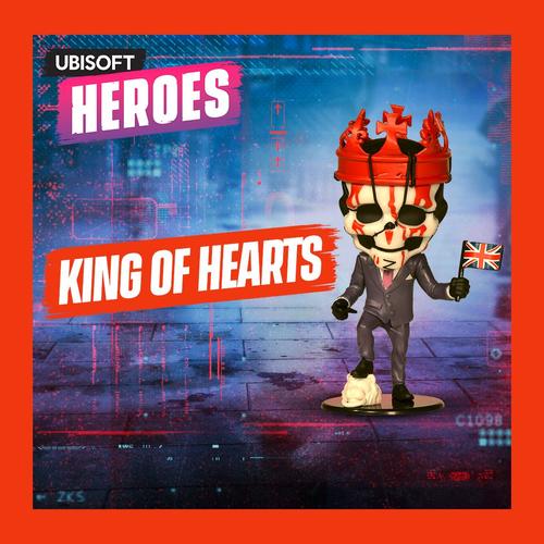 Figurine Ubisoft Heroes - Watch Dogs Legion - Roi De Coeur