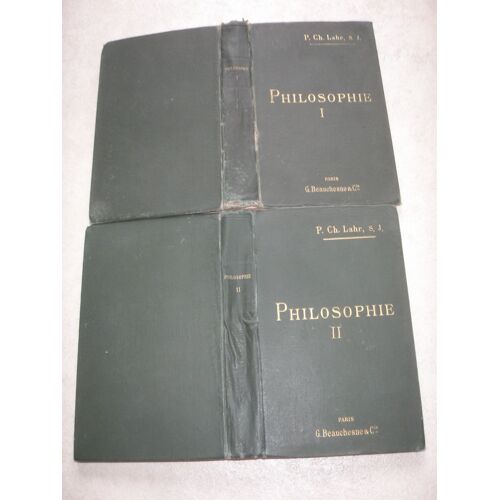 Philosophie. 2 Tomes