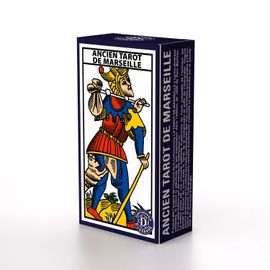 Cartomancie Tarot De Marseille, 78 Cartes - Étui Carton, Version Française - Avec Notice