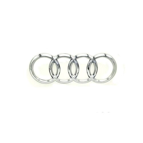 Anneaux Gris Chrome Audi Badge Emblème Coffre Arrière Logo A4 S4 S6 A6 Q3 Q5 203mm