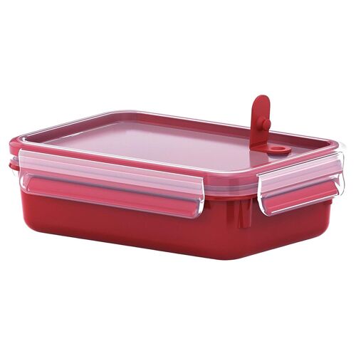 Tefal Boîte De Conservation Masterseal Micro Rectangle 1l Rouge - K3102212