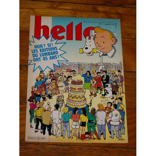 Hello Bédé 103 - 45 Ans Du Lombard