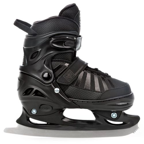Roller En Ligne Oxen Du 42 Au 45 + Patin A Glace Adulte - Enfant Mixte Taille Ajustable Noir Raven