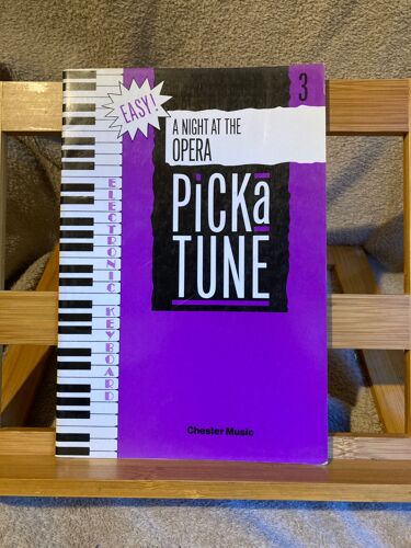 Picka Tune 3 A Night At The Opera Partition Facile Orgue Électronique Chester
