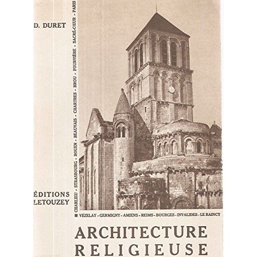 Architecture Religieuse, Notions Elementaires