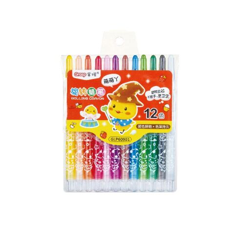Jeu De Bâtons De Peinture À L'huile Pastel, Cire À Saisir, À Rouler, 12/24/36 Couleurs, Dessin Animé Créatif, Crayon À Dessin, Papeterie Pour Étudiants
