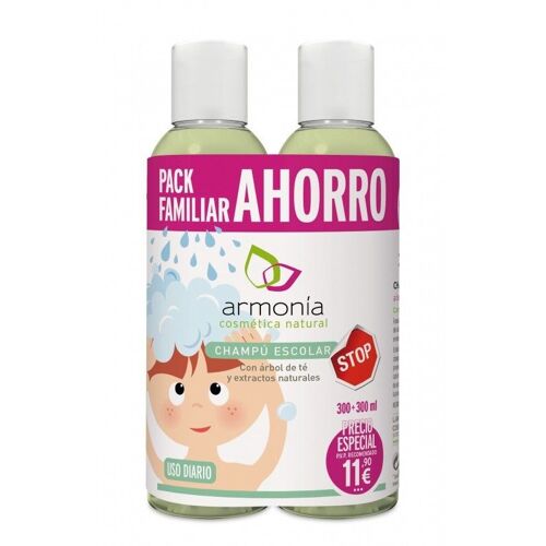 Armonia Pack Champu Escolar 2 Uds 2ud 50 