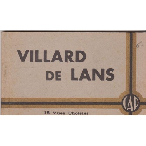 Villard-De-Lans Carnet 12 Cartes Postales  Le Col De L'arc, Cornafion, Pierres , Les Moucherolle, L'adret,  Route Creusées, Le Pont De La Goule Noire, Gorge De La Bourne, Grands Goulets, Autrans, B