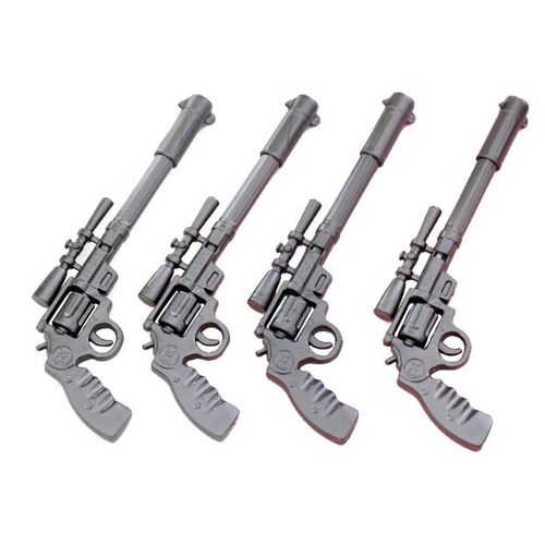 Stylo À Bille À Huile Moyenne, Pistolet Créatif Coréen, Modélisation, Papeterie D'écriture, Recharge Bleue, Stylo À Bille Pour École Et Bureau, 4 Pièces