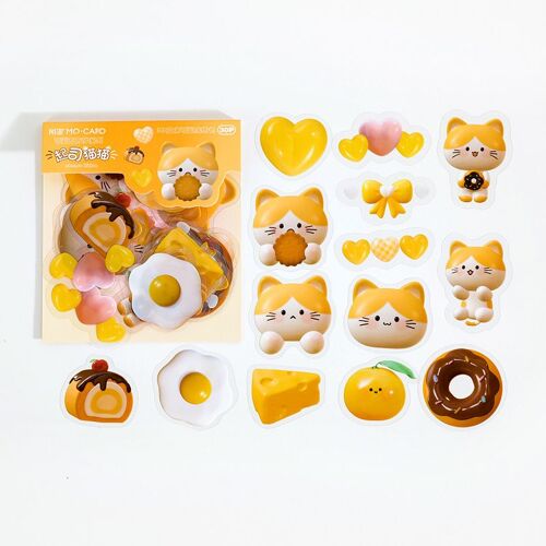 Lot De 30 Autocollants Kawaii De Papeterie, Collection De Timbres, Autocollants D?coratifs Mobiles, Pour Scrapbooking, Diy Bricolage