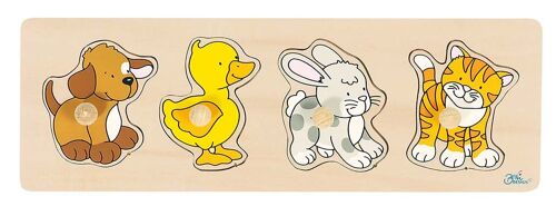 Puzzle À Encastrements Animaux