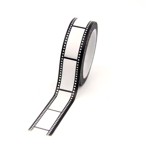 Ruban Adhésif Blanc Washi, 15mm X 10m, 1 Pièce, Ruban De Masquage Pour Scrapbooking, Fournitures Scolaires Et De Bureau, Diy Bricolage