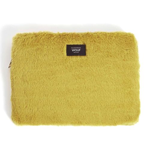 Wouf Faux Fur Pochette ordinateur 13-14 pouces Foxie