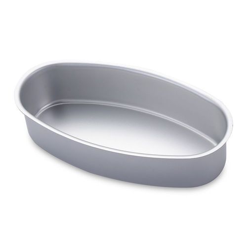 1/2pcs Bricolage Antiadhésif Gâteau Ovale Forme Gâteau Plateau Cuisson Moule À Pain Moule À Gâteau Toast Moule