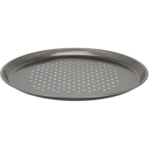 Crealys Moule En Acier Pizza "Gourmandise" ¿ 32.5cm