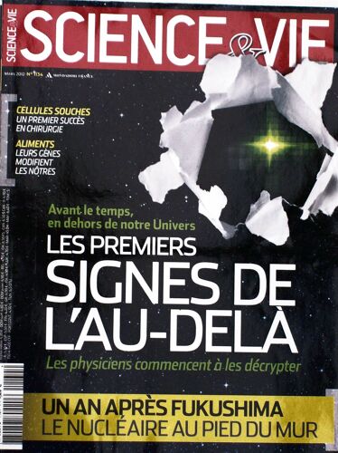 Science & Vie N°1134 Mars 2012