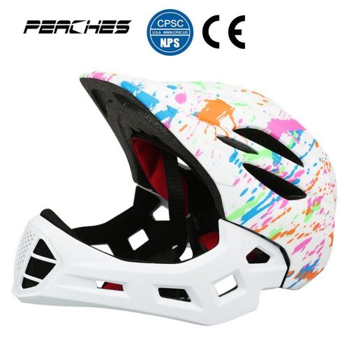 Casque De Vélo Intégral Amovible Pour Enfants, Pour Le Sport, Le Vtt, La Moto, Le Skateboard, Le Patinage À Roulettes