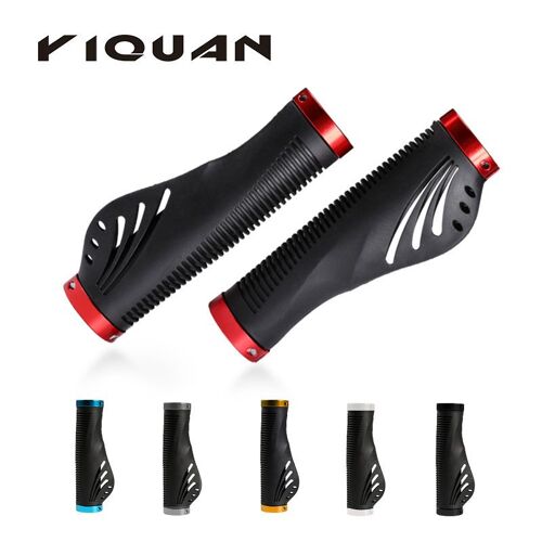 Poignées De Guidon De Vélo Ergonomiques, Antichocs, En Silicone, Antidérapantes, Avec Anneau De Verrouillage, Accessoires De Bicyclette