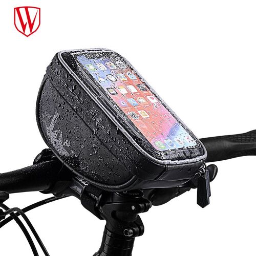Sacs De Vélo À Écran Tactile De 6 Pouces, Sac De Tube De Tête De Vélo, Guidon De Vélo Pour Téléphone Portable, Sac Vtt, Support D'accessoires De Vélo