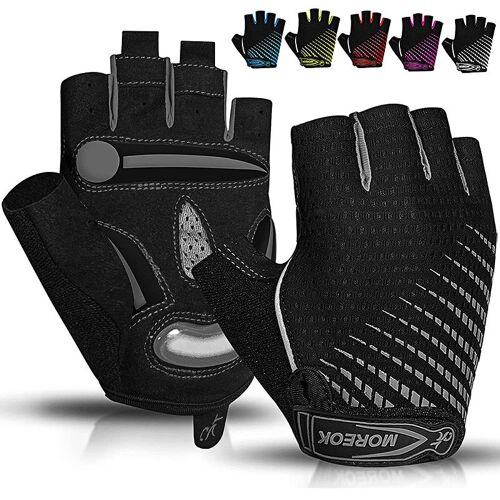 Gants De Cyclisme, Demi-Doigt, Vtt, Coussinets De Gel Liquide, 5mm, Accessoires De Cyclisme
