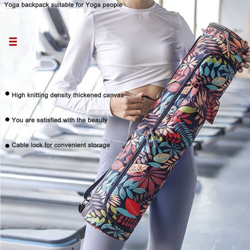 Sac à dos de Yoga imprimé pour hommes et femmes, imperméable, matelas de transport pour Pilates, voyage, Fitness, sport, exercice