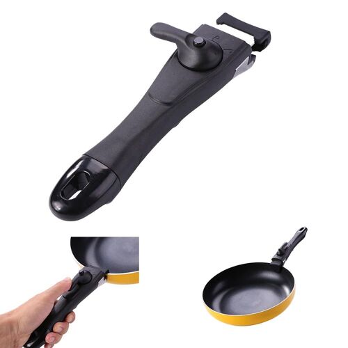 Poignée De Casserole Amovible Et Démontable Pour Camping En Plein Air, Pour La Cuisine