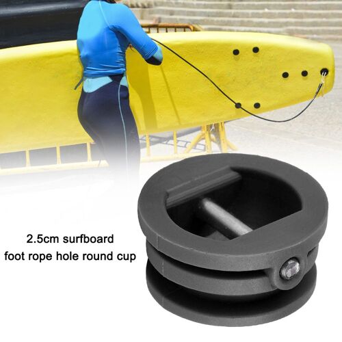 PVC Planche De Surf 2.5cm Laisse Prise Longboard Jambe Corde Ronde Tasse Pont Bouchons Planche De Surf Surf Équipement Accessoires 1/2/5/6pcs