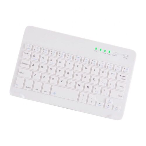 Clavier Bluetooth sans fil portable, clavier ultra-fin, jeu à domicile et au bureau, iPad, téléphone, tablette
