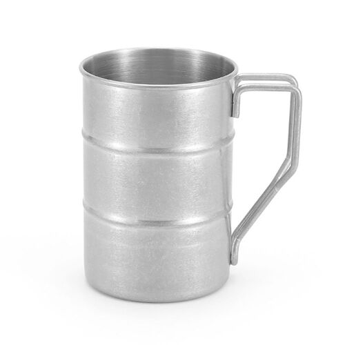 Tasse De Camping En Acier Inoxydable De 350ml, Style Industriel, Portable, Voyage, Camping, Rétro, Bureau, Gobelets D'eau, Accessoires D'extérieur