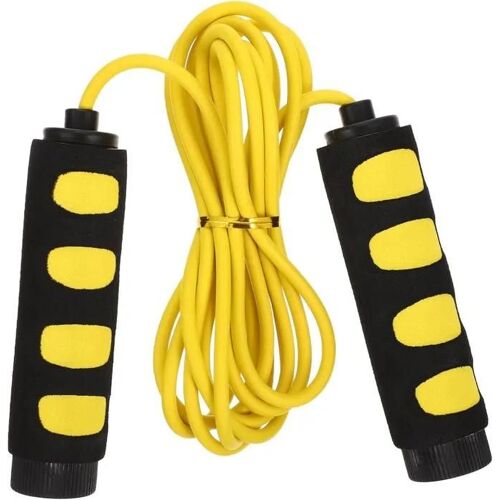 Corde À Sauter - Underscore - Réglable - Poignées Antidérapantes - Jaune - Mixte.