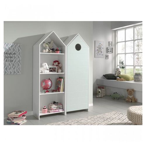 Vipack Casami Armoire Ouverte + Armoire 1 Porte Menthe