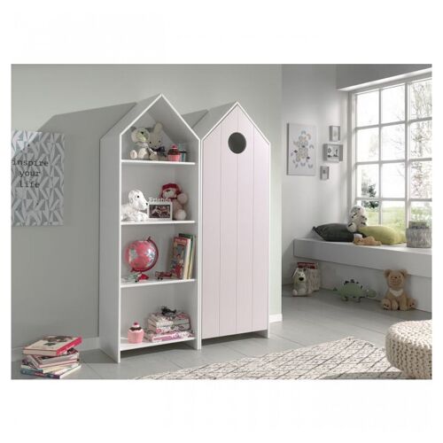 Vipack Casami Armoire Ouverte + Armoire 1 Porte Rose