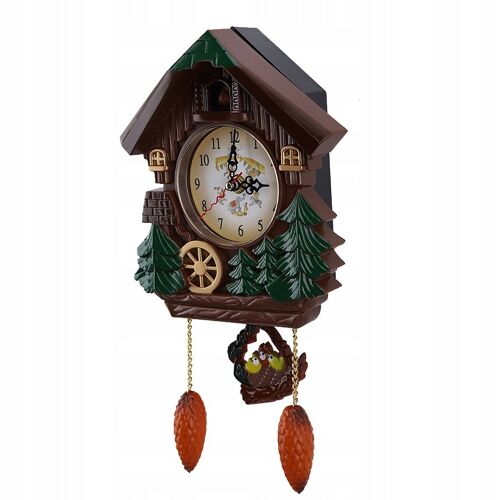 Horloge Coucou Arbre Maison Horloge Murale Art