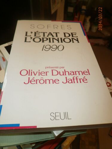 L'etat De L'opinion - Edition 1990