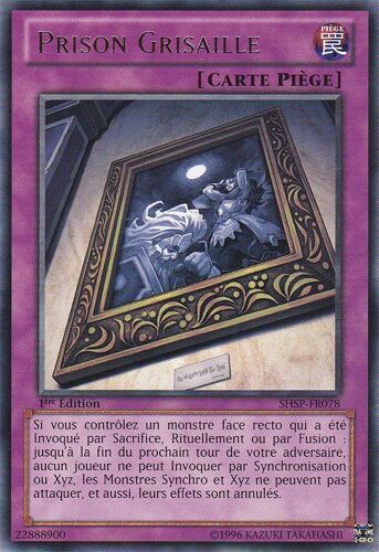 Prison Grisaille Shsp-Fr078 Yu-Gi-Oh! Spectres De L'ombre