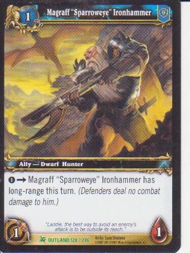 Magraff "Sparroweye" Ironhammer - Outland - 128/246 Vo
