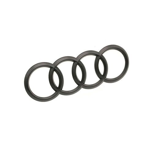Anneaux Noir Mat Audi Badge Emblème Coffre Arrière A1 A3 A4 S4 A5 S6 A6 -A