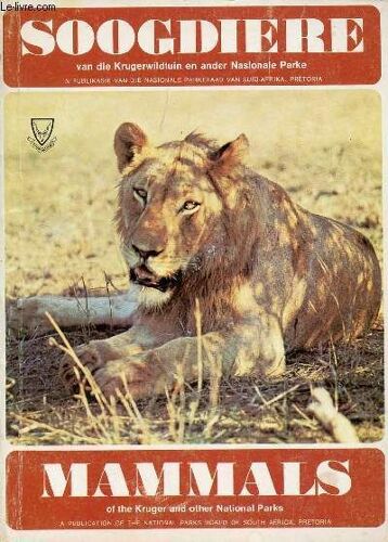 Soogdiere Van Die Krugerwildtuin En Ander Nasionale Parke / Mammals Of The Kruger And Other National Parks