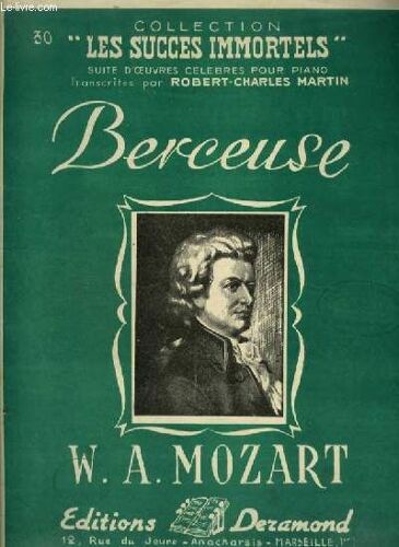 Les Succes Immortels - N°30 : Berceuse - Pour Piano.