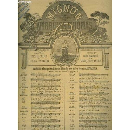 Mignon - N°4 : Duetto Des Hirondelles Pour Piano Et Chant A 2 Voix.
