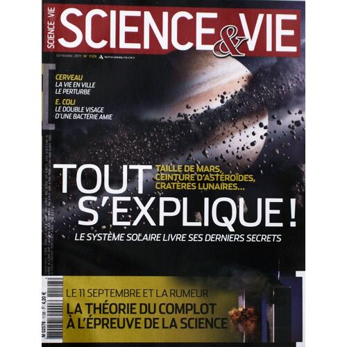 Science & Vie N°1128  Septembre 2011