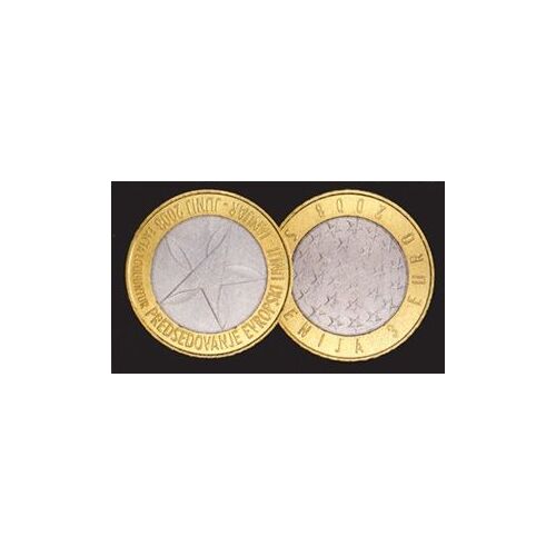 Slovénie 3 Euros 2008 Brillant Universel