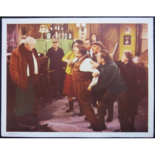 Jean Gabin * Un Singe En Hiver * Henri Verneuil - 1962 - 1 Photo D'exploitation Usa De Cinéma * U.S Lobby Card Original - 1 Petite Affiche De 27,9x35,6 Cm * Jean Gabin ; Jean Paul Belmondo