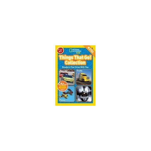 Things That Go! Collection (National Geographic Kids Readers, Levels Pre-Reader & 1)
