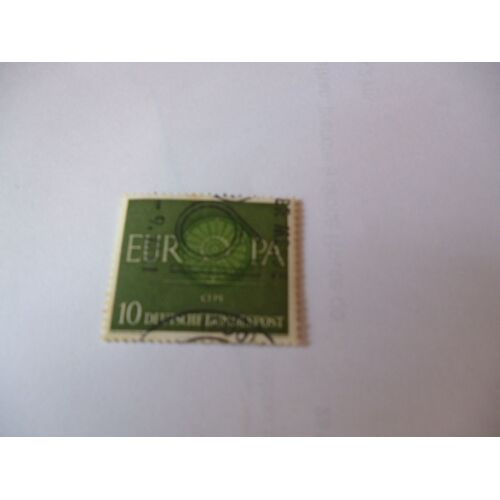Timbre"Allemagne Deutsche Bundespost :Europa ".