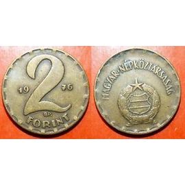 2 Forint Hongrie 1976
