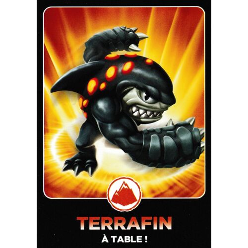 Carte Skylanders Giants Terrafin A Table N° 32