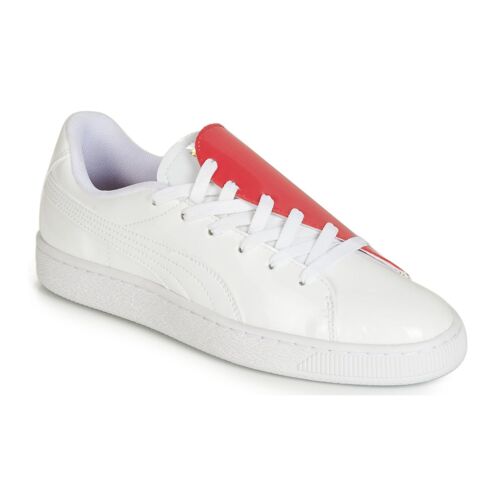 Baskets Puma Wn Basket Crush Blanc