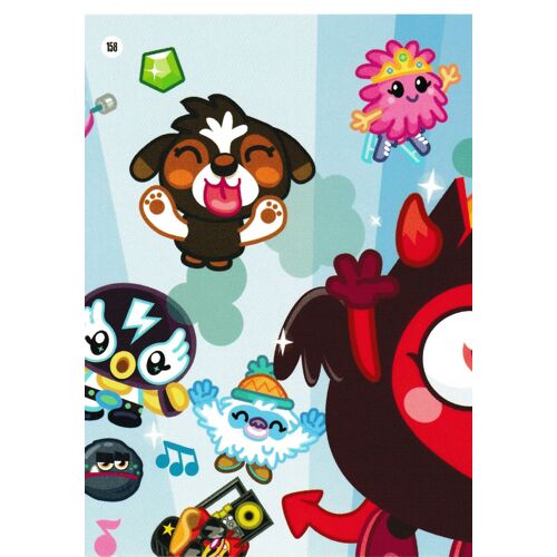 Carte Moshi Monsters Mash Up Code Breakers Puzzle N° 158