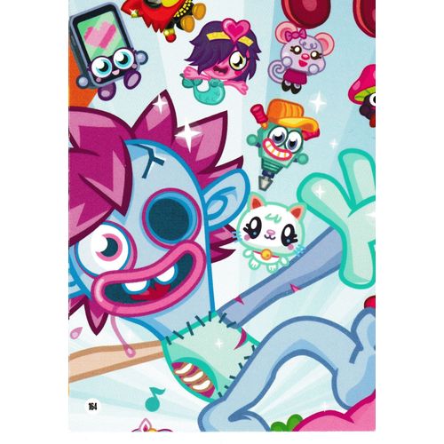 Carte Moshi Monsters Mash Up Code Breakers Puzzle N° 164